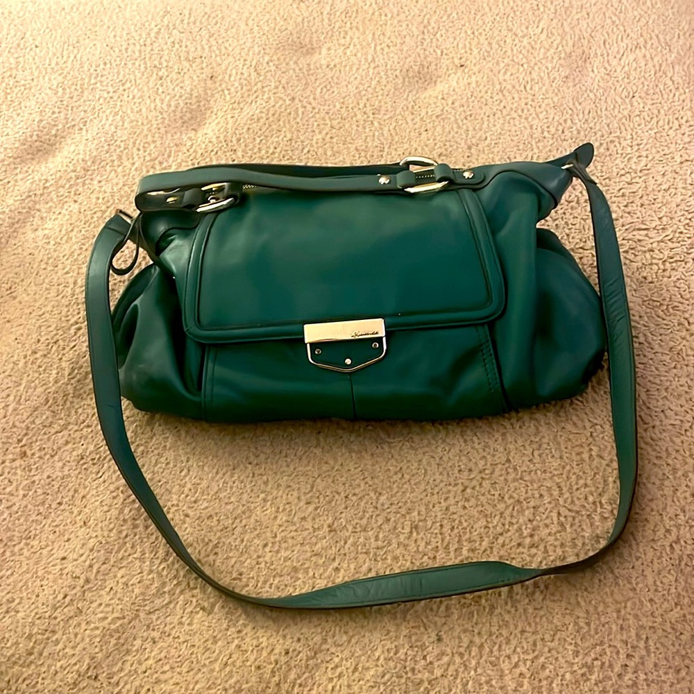 B. Makowsky Tote with Handles and Shoulder Strap